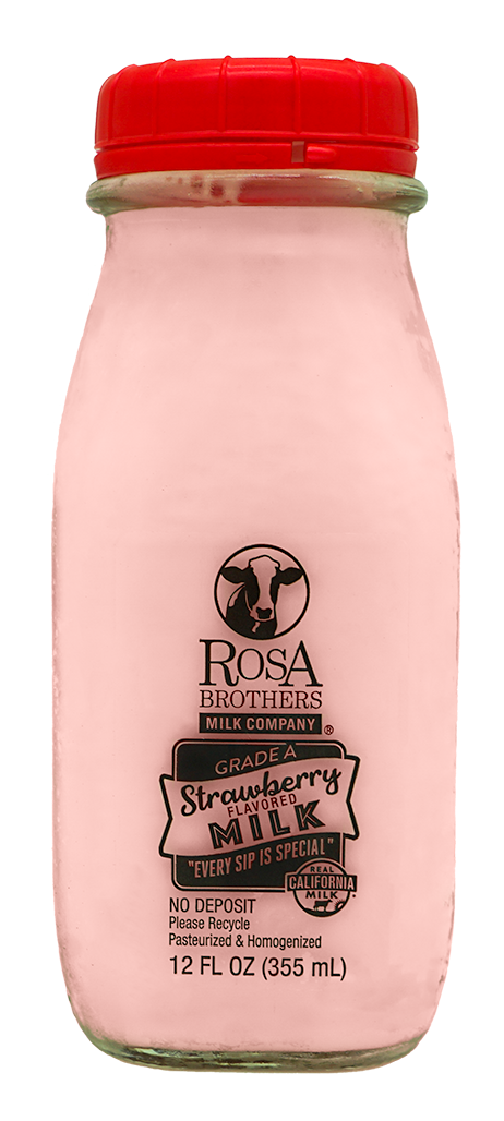 Strawberry Milk Singles 12 oz